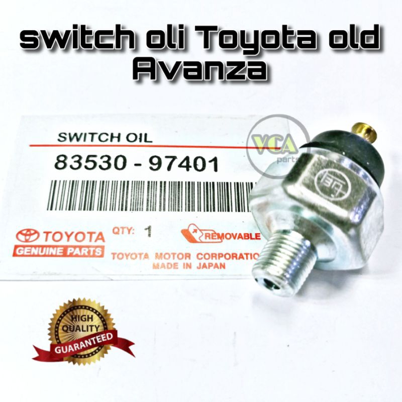 SWITCH OLI TOYOTA OLD AVANZA.