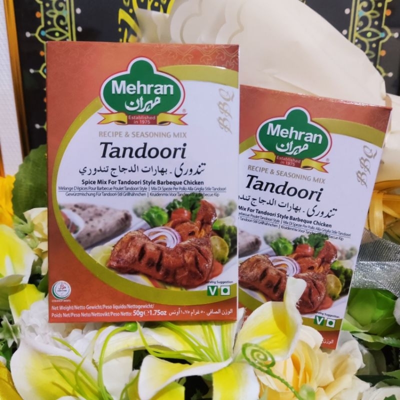 

Mehran Tandoori 110gr ukuran besar isi 2