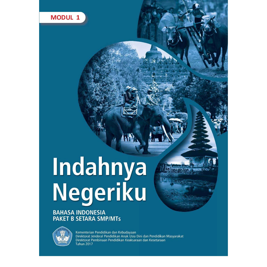 Buku Bahasa Indonesia Kelas 8 Paket B1 [Indahnya Negeriku]