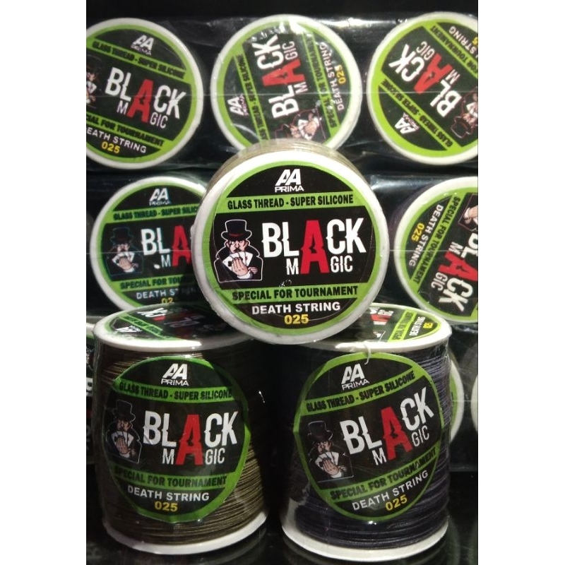senar gelasan black magic klos bogel 0.25