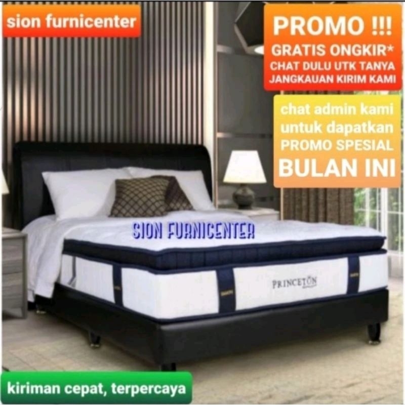 Matras simmons princeton 160x200 full set divan sandaran / kasur simmons princeton 160 x 200 komplit