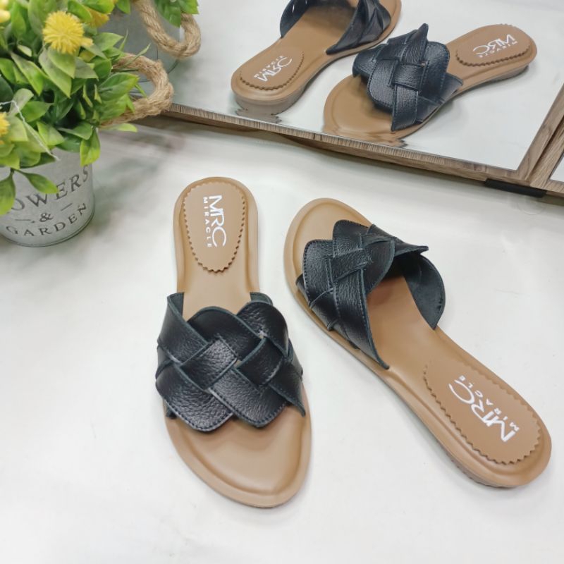 sandal kulit wanita/sandal kulit garut/sandal papirut garut