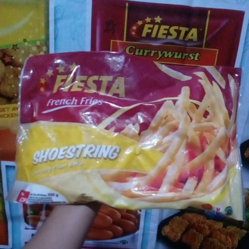 

Kentang Fiesta Shoestring 500gr