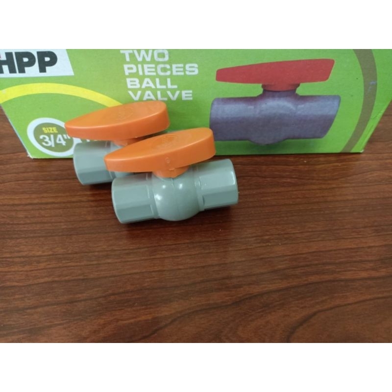Ball Valve PVC 3/4in / Kran air/ Stop kran - 3/4 / ball valve plastik tebal / ball valve air termura