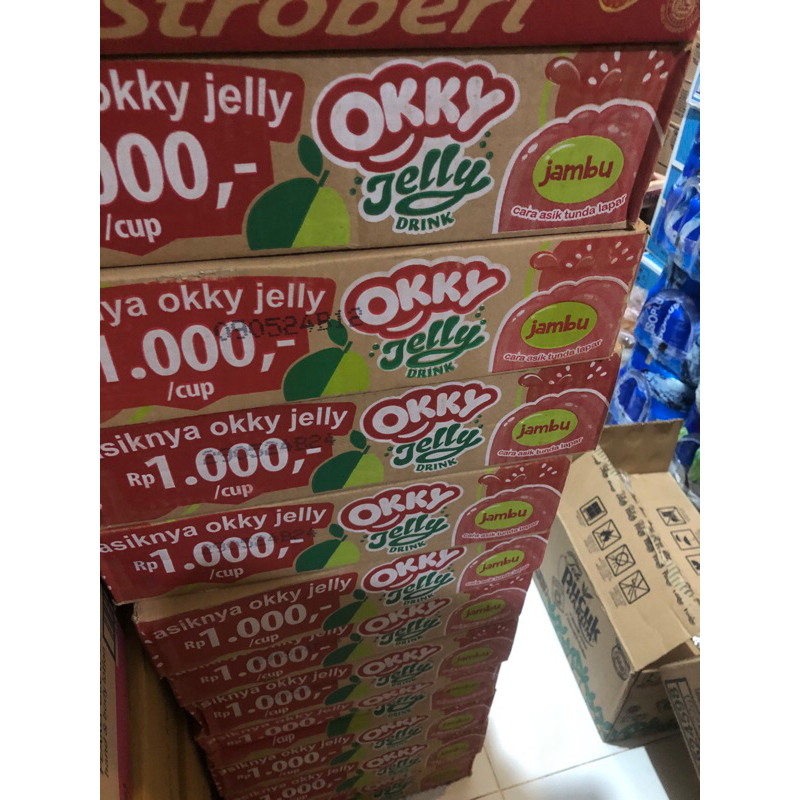 

OKKY JELLY DRINK 1 Karton isi 24 Cup