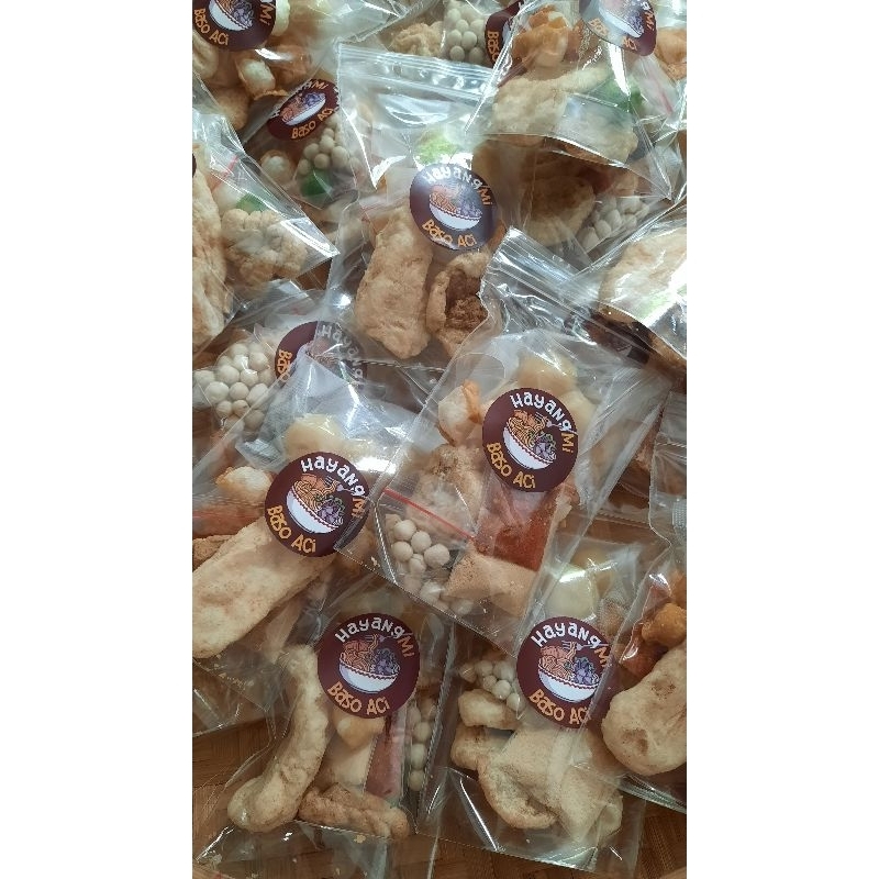 

Paket Hemat Baso Aci / Paket Usaha Baso Aci Isi 15 pack