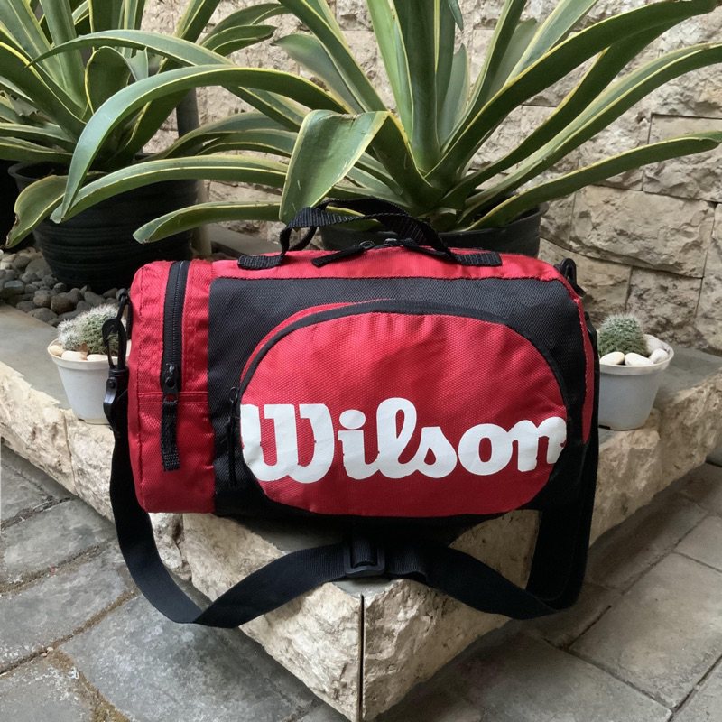 WILSON MINI DUFFLE BAG RED