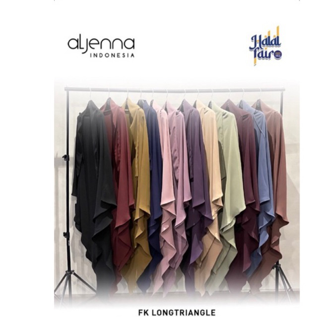 READY-NWT ALJENNA FK LONG TRIANGLE DENIM CROWN EDISI HALAL-FAIR