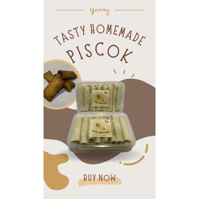 

Piscok* Pisang Coklat Frozen 8 pcs/pack