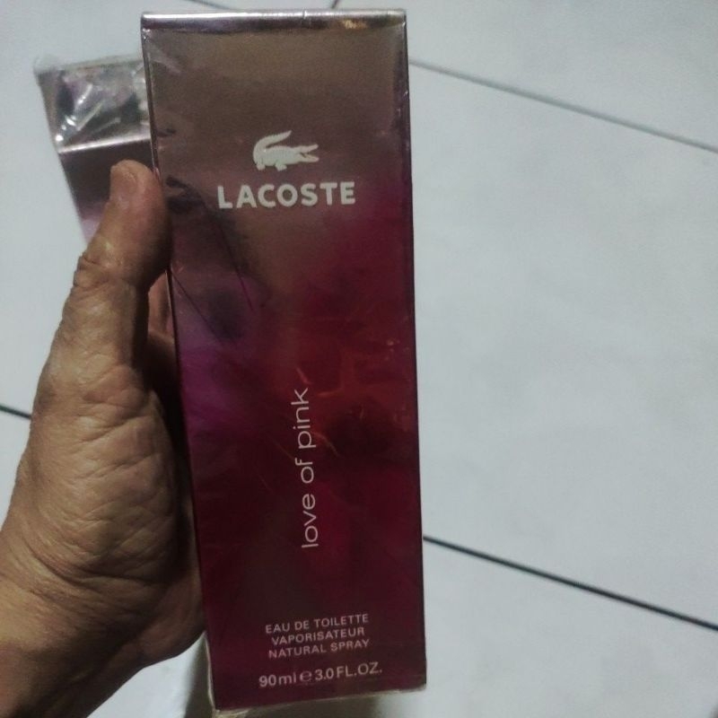 parfum lacoste love of pink 90ml