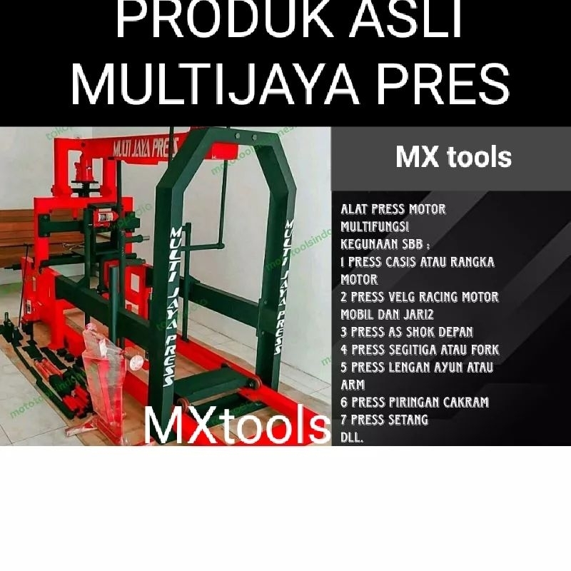 Alat Pres Casis Rangka body motor UNIVERSAL pres segitiga Pres Velg Motor /Mobil Alat Pres MULTIFUNG