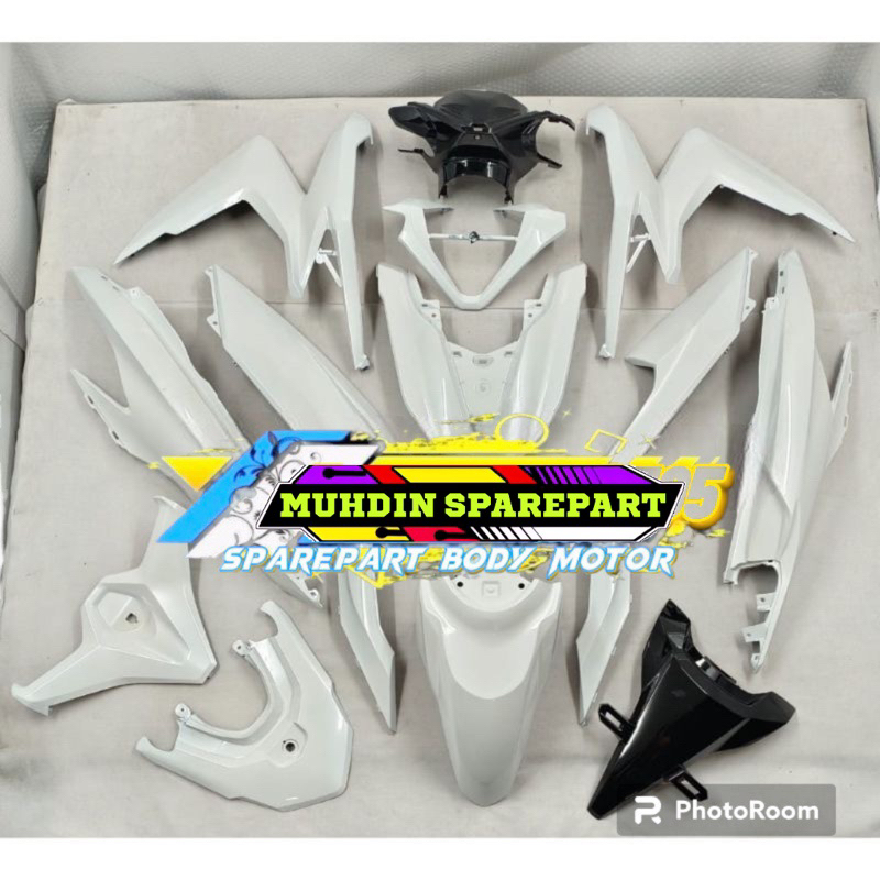 Paketan full set body halus vario 125/150 new led 2019 2020 sampai 2022 Putih