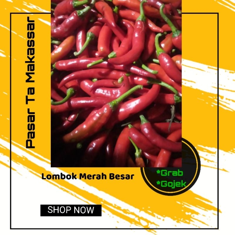 

250 gram Lombok Besar Merah