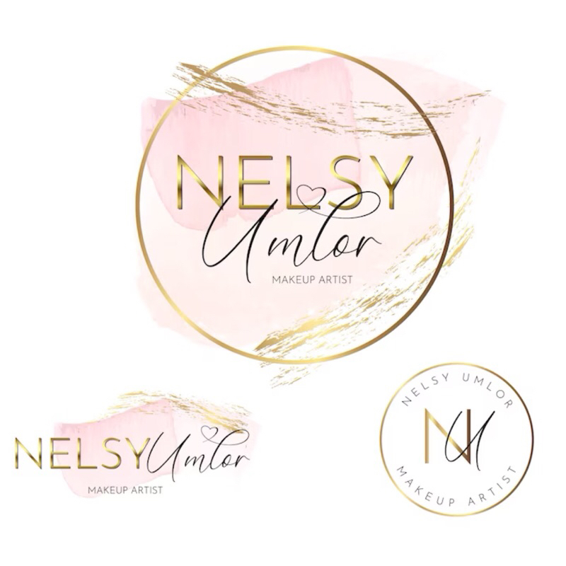 

(DRAN NELSY) JASA BIKIN DESAIN LOGO OLSHOP BISNIS SIMPLE ELEGANT