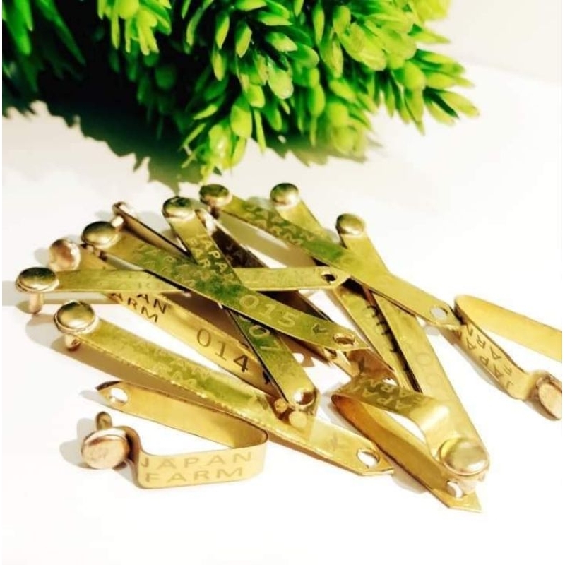 10 biji WING BAND AYAM/ Segel ayam/ sayap reques nama