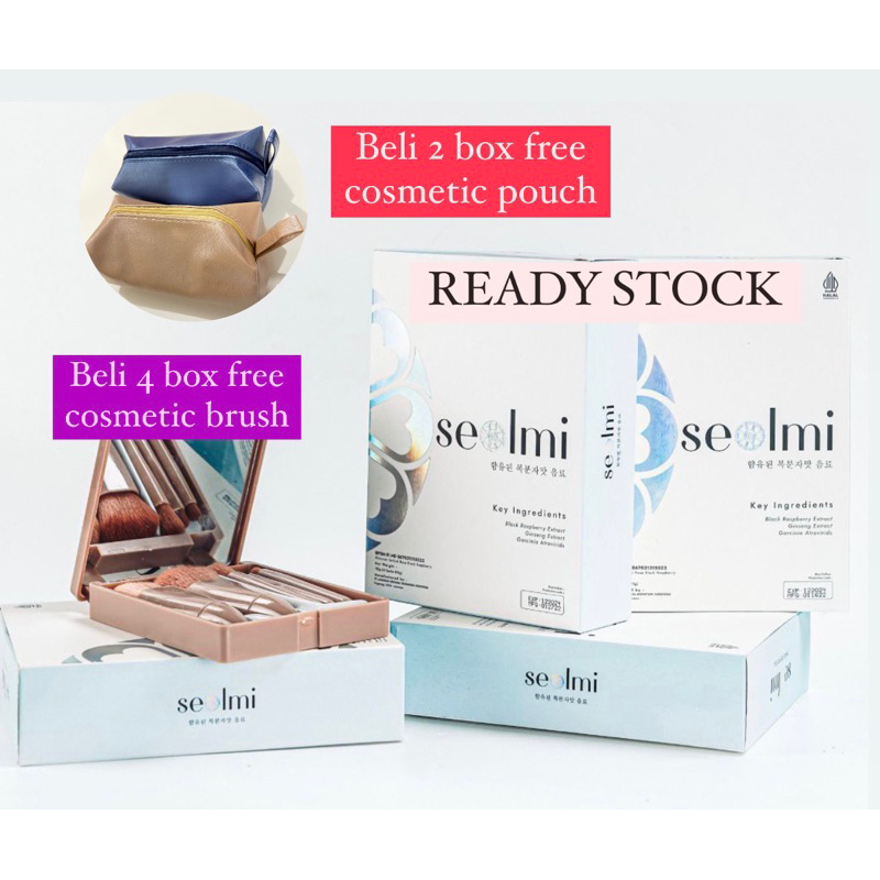 

Seolmi | Korean Black Raspberry | Fiber & Probiotics Drink – Isi 10 Sachet