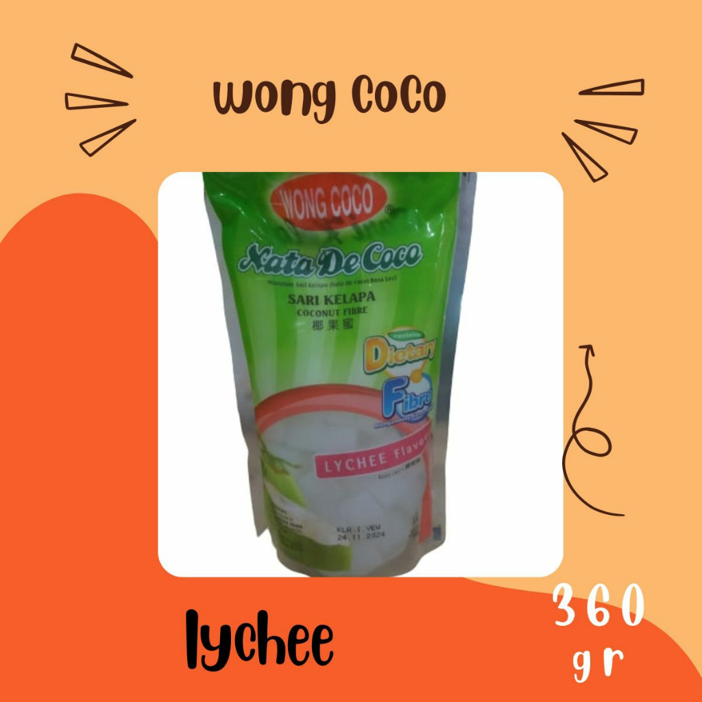 

Wong Coco Nata De Coco 360 Gr