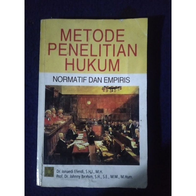 

metode penelitian hukum normatif dan empiris