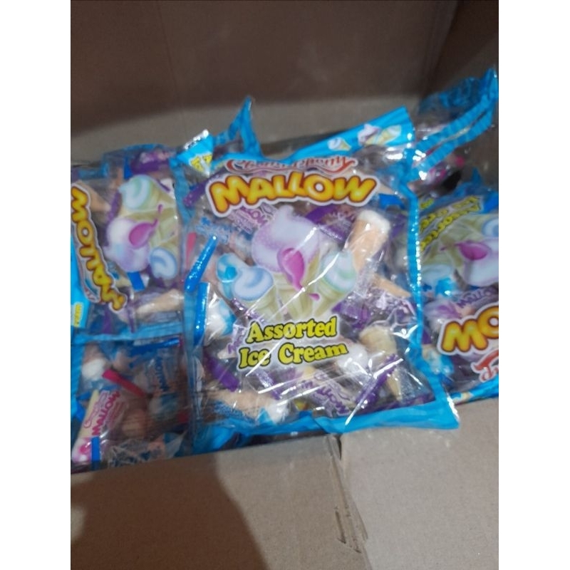 

marsmmellow ice cream cone