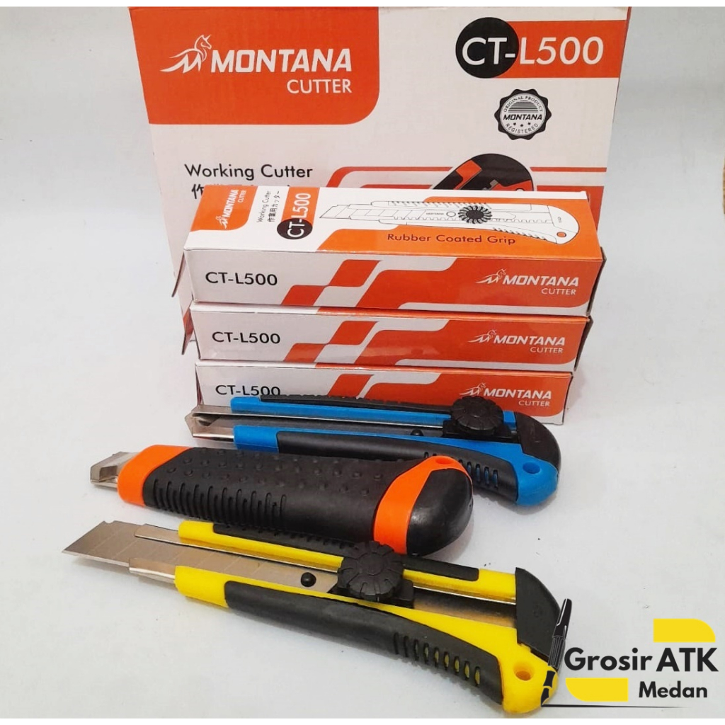 

MONTANA CUTTER L-500/working cutter/pisau potong/Pisau Kater