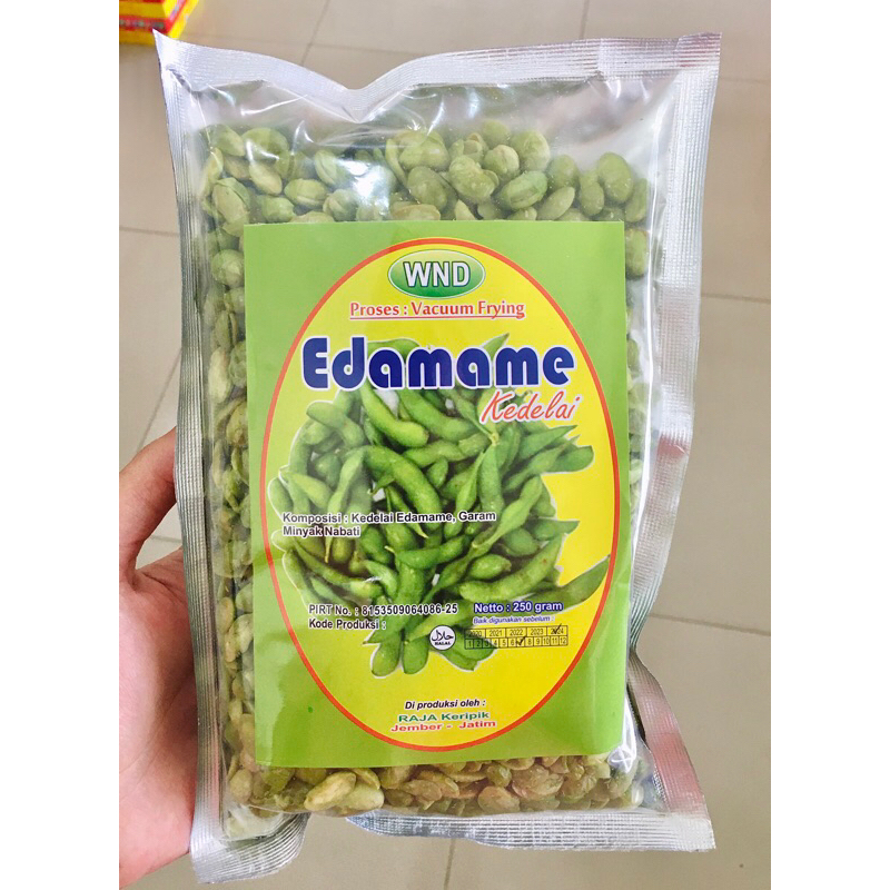 Edamame goreng WND Jember | Kedelai Edamame | Kedelai Jepang | Edamame Jepang