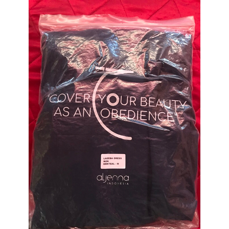 aljenna BUNDLING FK MINI OUVAL PREWASH LAEEBA DARK TEAL MAZEN SIZE M