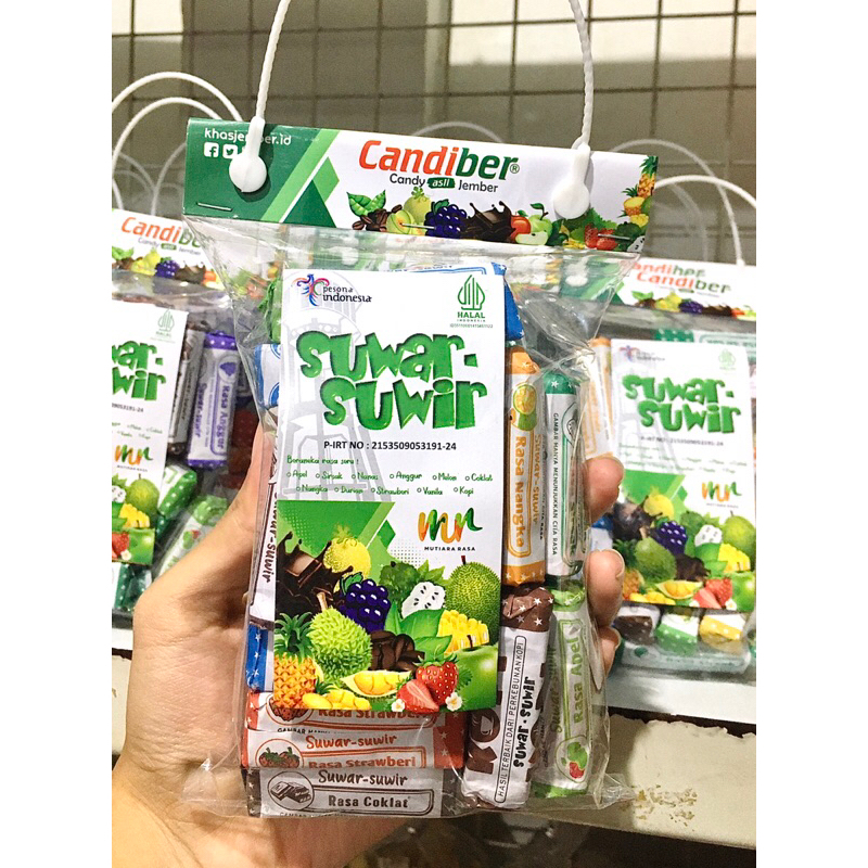 Suwar suwir Tas Kecil 350g khas Jember