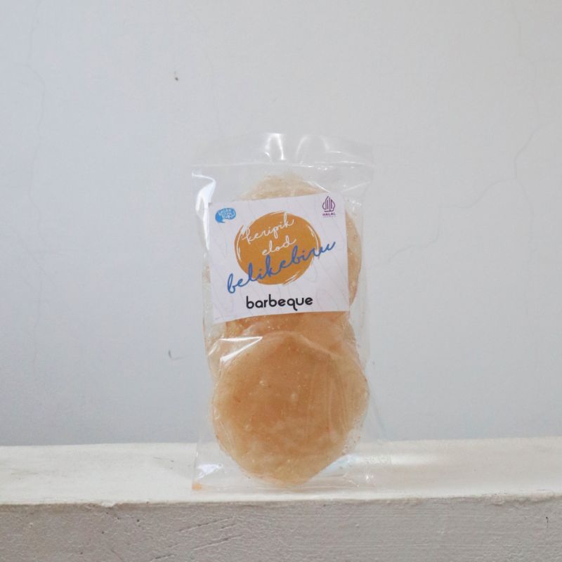 

Keripik Kaca / Keripik Elod / Keripik Pedas (Barbeque) Belikebiru (Minipack)
