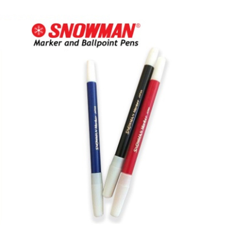 

SPIDOL MARKER SNOWMAN PW-1A BLACK HITAM KECIL ORIGINAL ASLI PW1A PW 1A