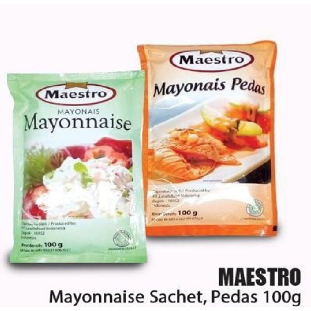 

Maestro Mayonais Sachet 100 gr - Mayones Maestro 100 gr