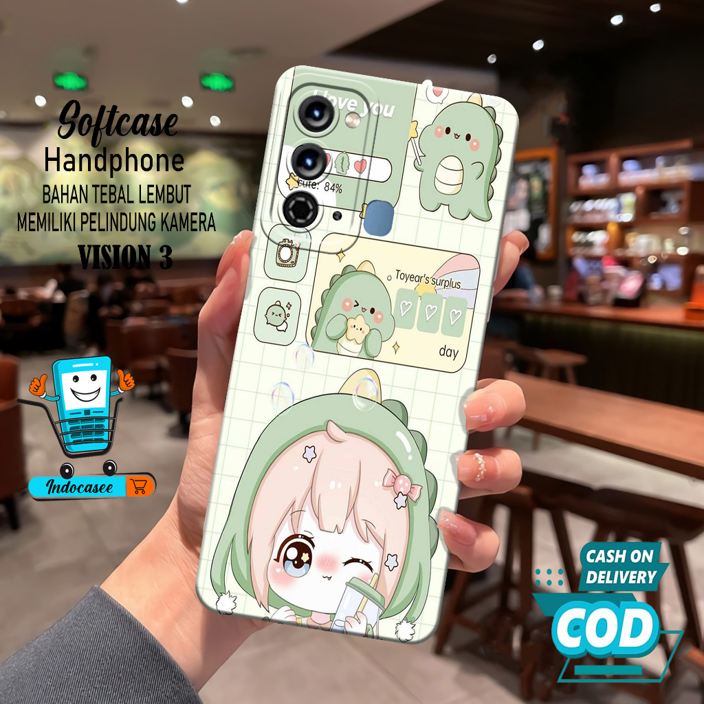 Case Hp Itel Vision 3 - Softcase Itel Vision 3 Terbaru - Casing Itel Vision 3 - Kesing Itel Vision 3