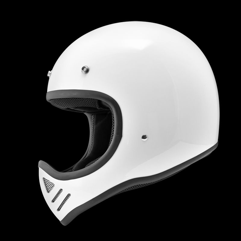 ZEUS ZS 916D WHITE HELM CAKIL RETRO