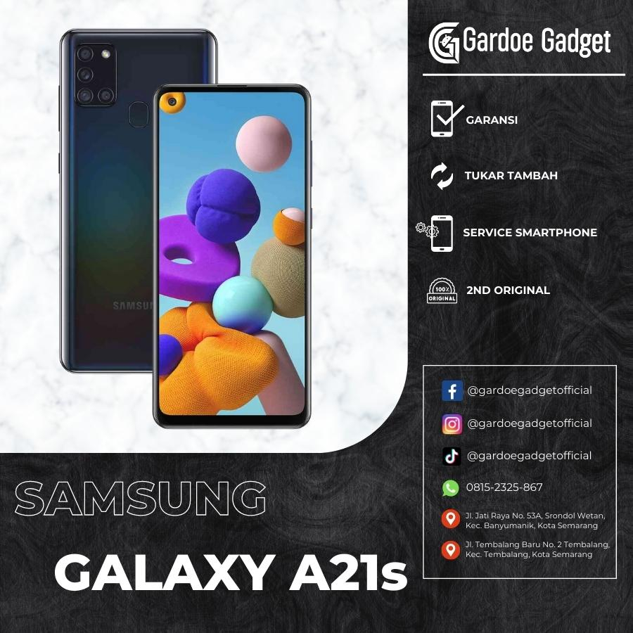 Samsung A21s [RAM 3/32] HP SECOND ORIGINAL BERGARANSI | Gardoe Gadget