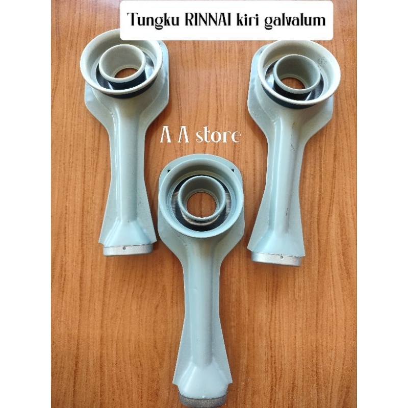 TUNGKU / CEROBONG RINNAI GALVALUM TEBAL KECIL PANJANG 20,5CM / KOMPOR RINNAI / KOMPOR GAS 2 TUNGKU