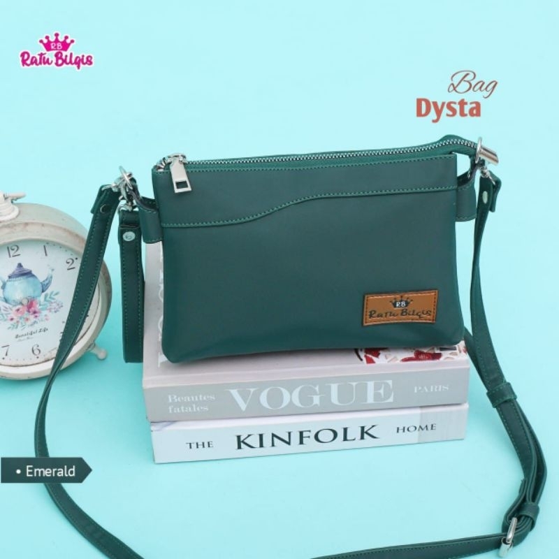 dysta bag by ratu Bilqis tas selempang wanita tas 2in1