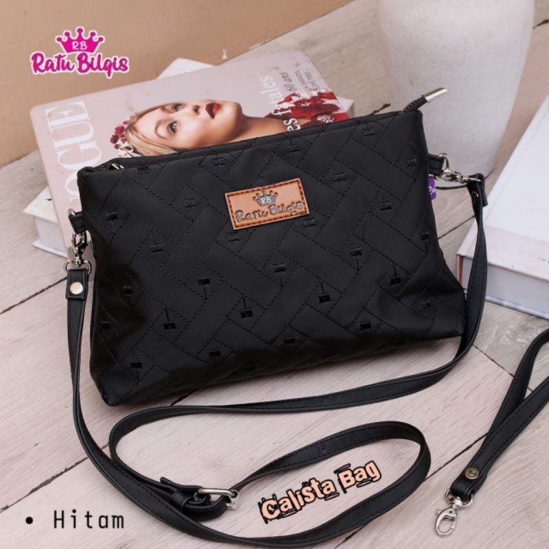 Calista bag by ratu Bilqis tas selempang wanita tas 2in1 tas murah