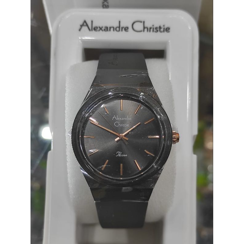 Jam Tangan AC tali rubber Wanita