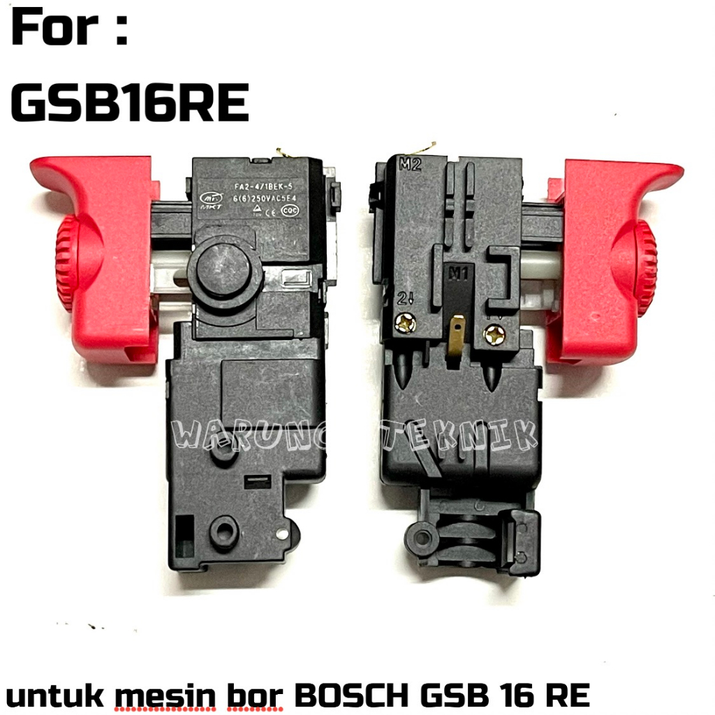 SWITCH BOSCH GSB16RE - SAKLAR BOR BOSCH GSB 16 RE