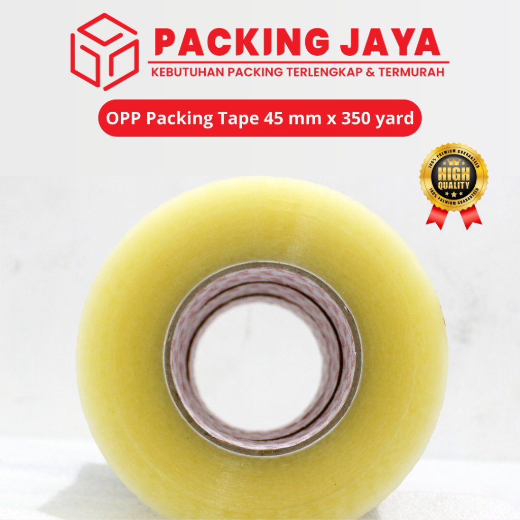 LAKBAN BODHI JUMBO BENING/COKLAT 45MM X 350YARD TOP QUALITY LAKBAN TEBAL PER DUS