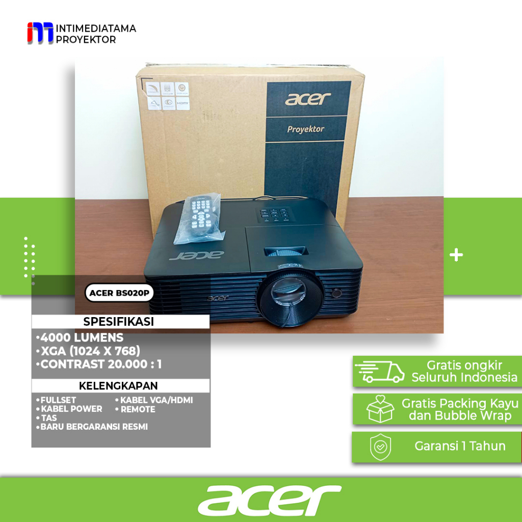 Proyektor Acer BS320 BARU
