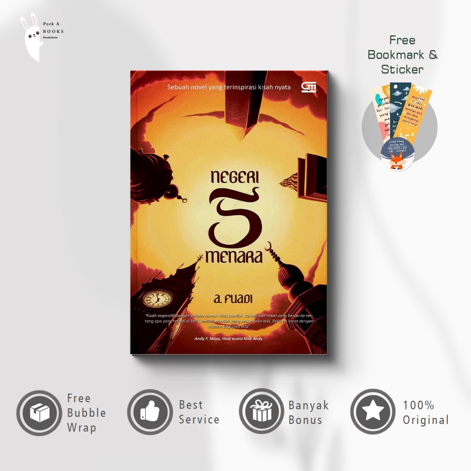Buku Negeri 5 Menara | Gramedia Pustaka Utama