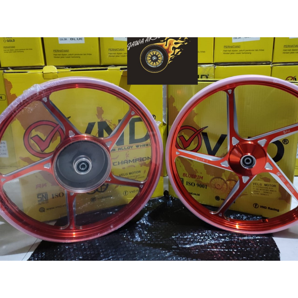 VELG VND AK 55 AEROX OLD /AEROX NEW UK 160/185 RING 17 velg vnd ak 55 aerox New velg vnd ak 55 aerox