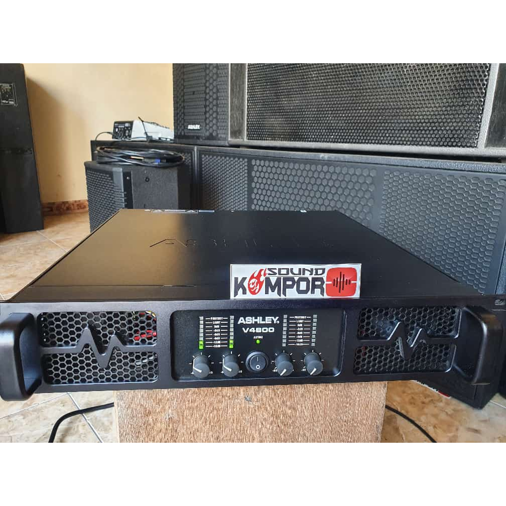 POWER AMPLIFIER ASHLEY V4800 POWER ASHLEY V4800 / V-4800 TERBARU