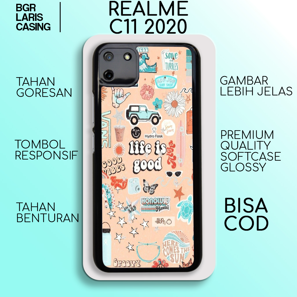 Case Realme C11 2020 Stiker04 Casing Realme C11 2020 Hardcase Softcase Glossy Kesing Realme Terlaris
