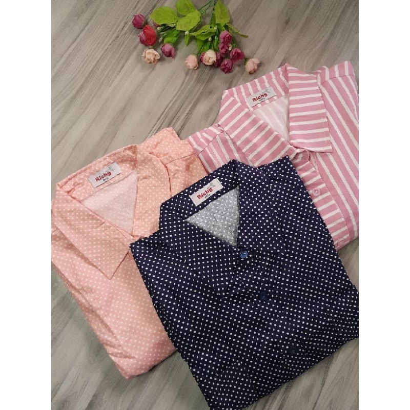 Kemeja Perempuan Bahan Katun Jepang