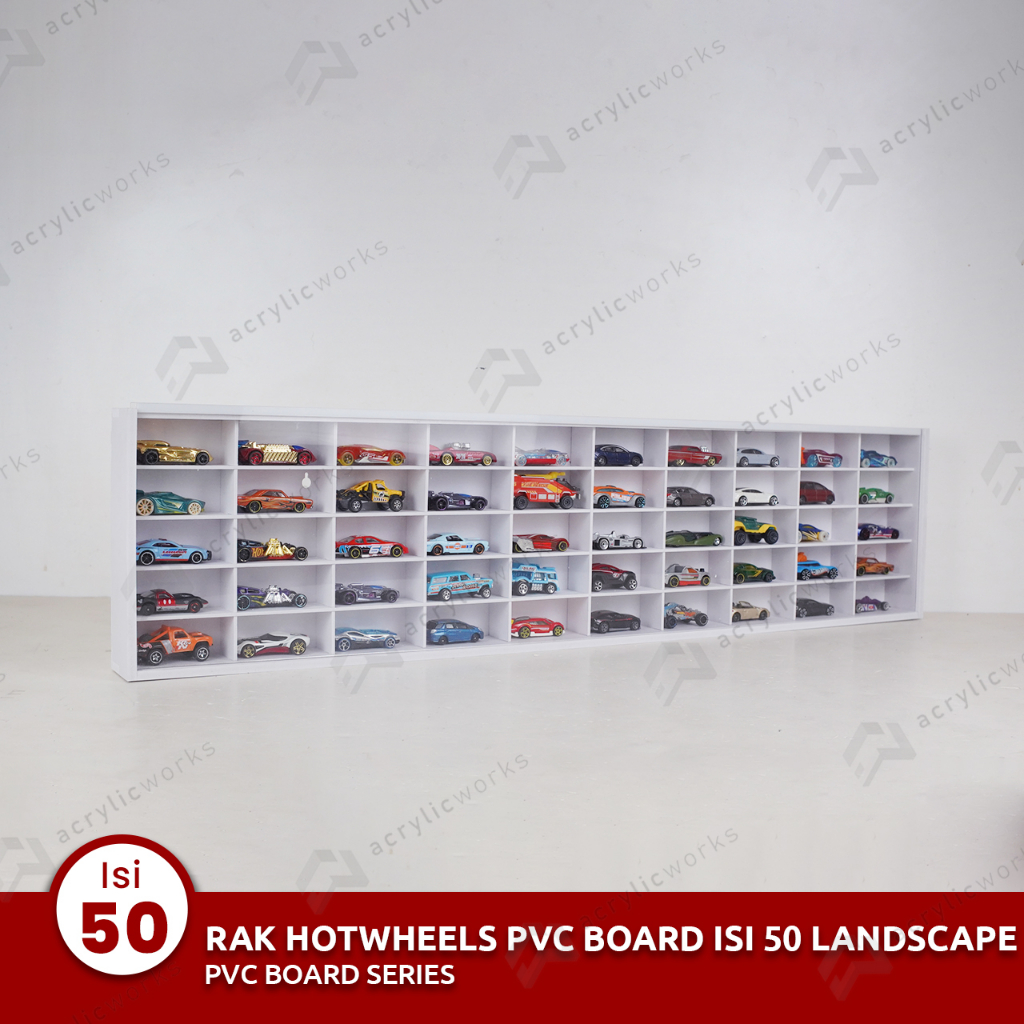 Rak Hotwheels PVC Board Isi 50 Landscape No Header