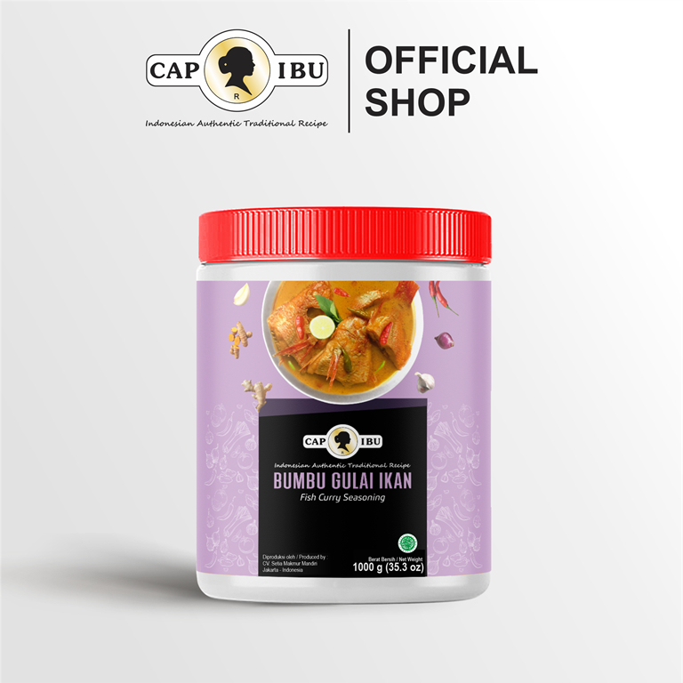 Bumbu Gulai Ikan Cap Ibu Kemasan Pot