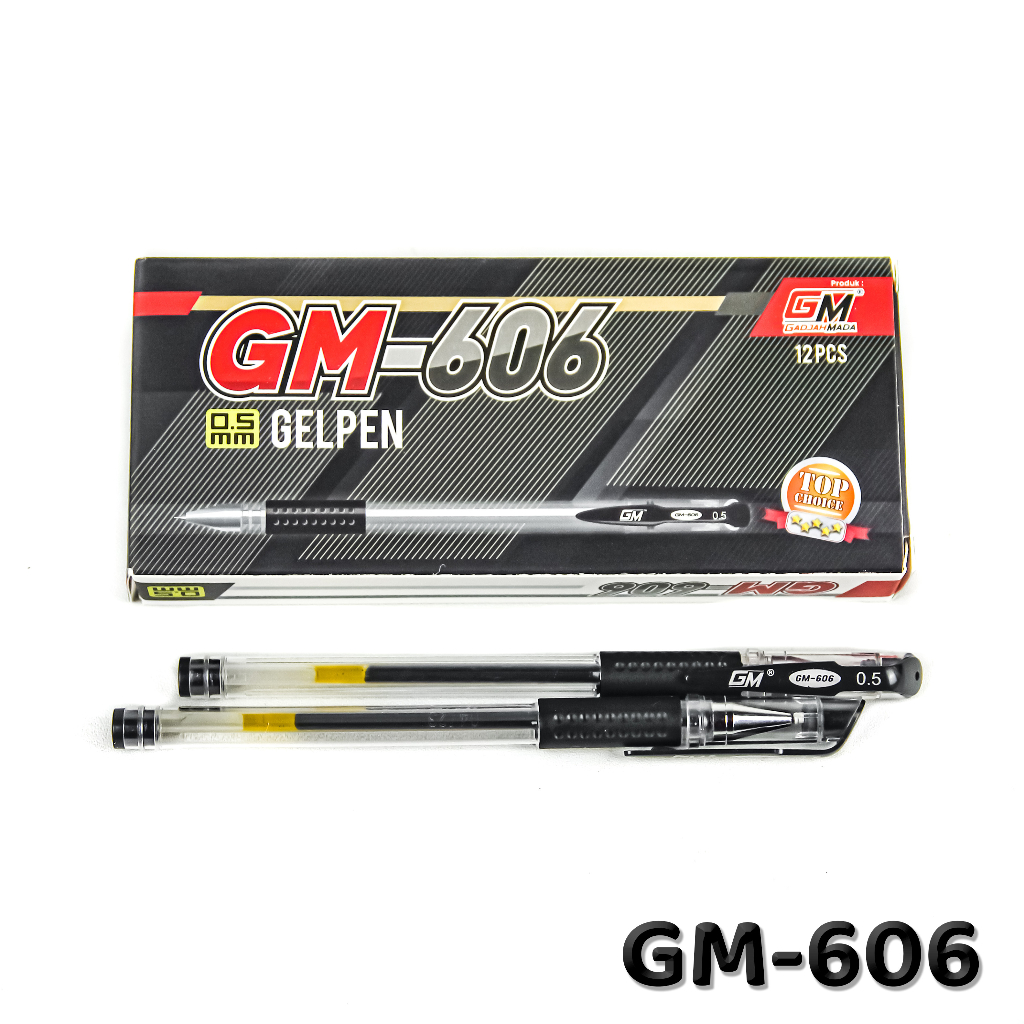

Gelpen Pena Pulpen GadjahMada GM-606 0,5mm