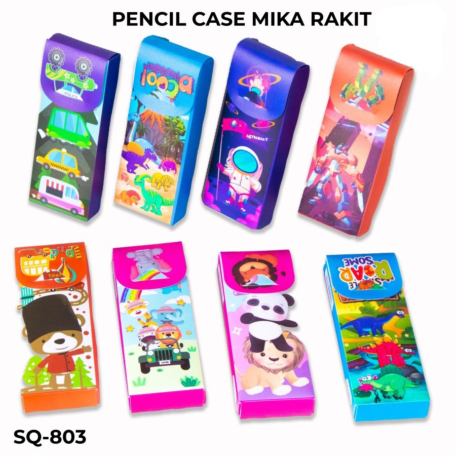 

Tempat Pensil Bahan Mika Rakit Sendiri