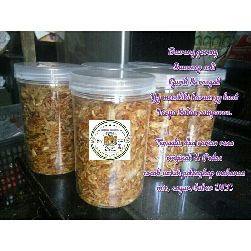 

Bawang goreng sumenep asli